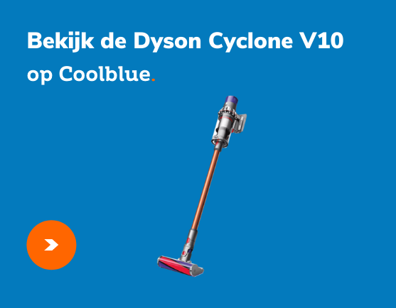 Dyson Cyclone V10 pop up